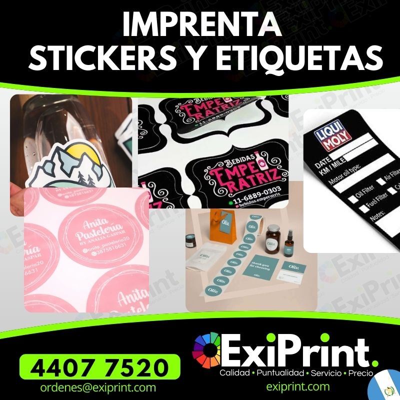 Stickers y Etiquetas