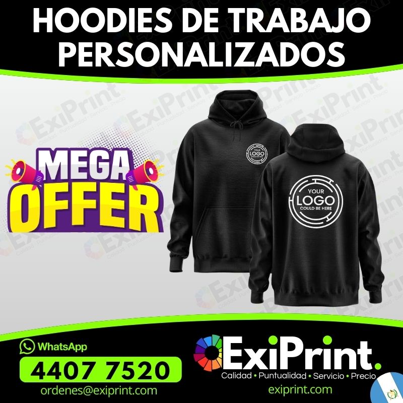 Hoodies personalizados de Trabajo