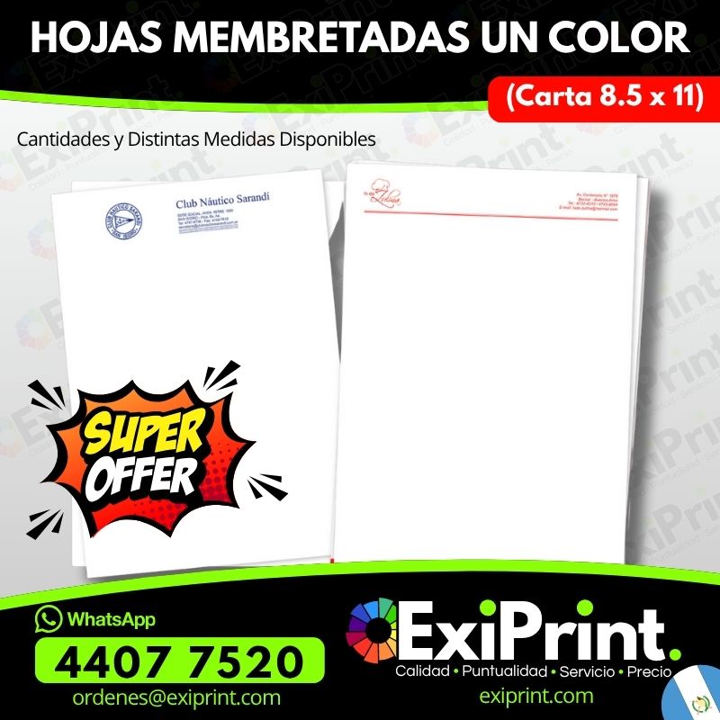 Oferta 100 Sobres Grandes a Un Color, Bond 80gms, 9x12