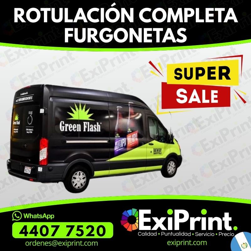 Rotulación Completa para Furgonetas