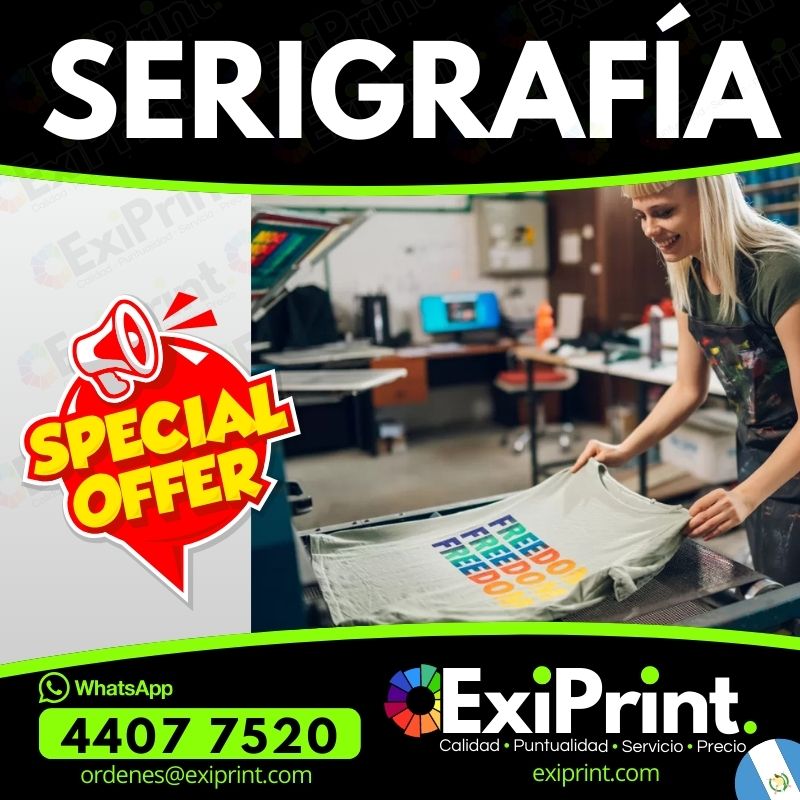 Oferta Serigrafia